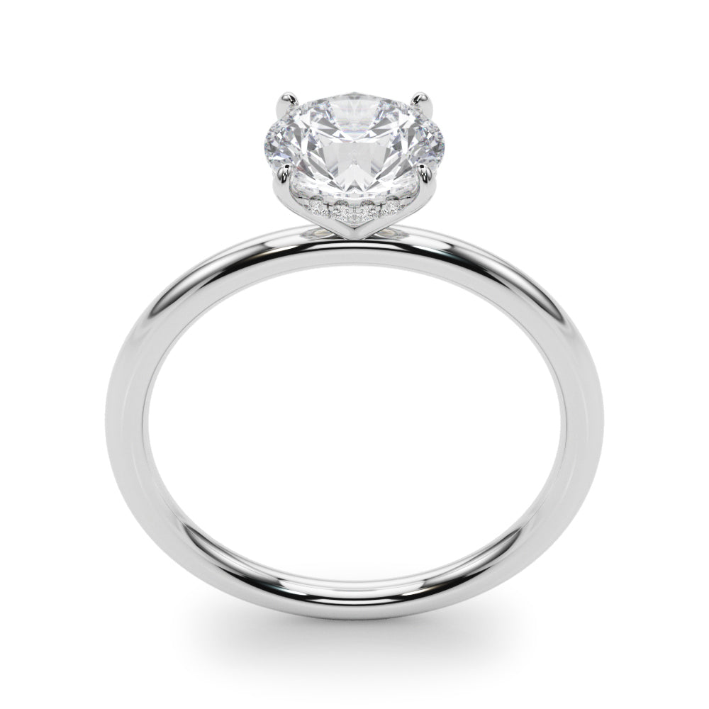 Engagement Ring Round Center - TN51159-E