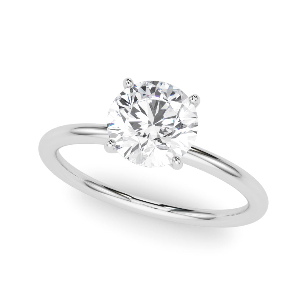 Engagement Ring Round Center - TN51159-E