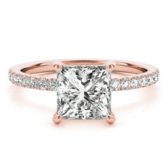 Single Row Princess Cut Center - TN51161-E