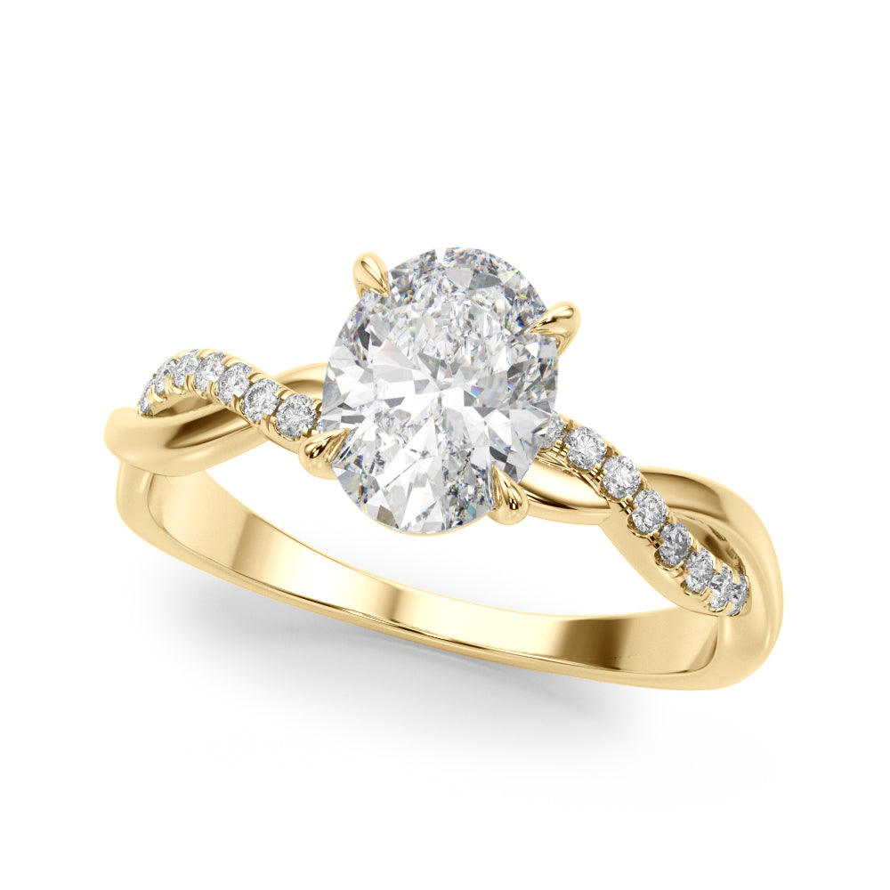 Engagement Rings Oval Center - TN51173-E