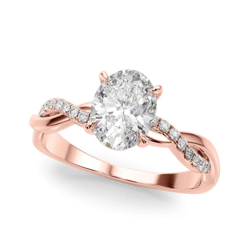 Engagement Rings Oval Center - TN51173-E