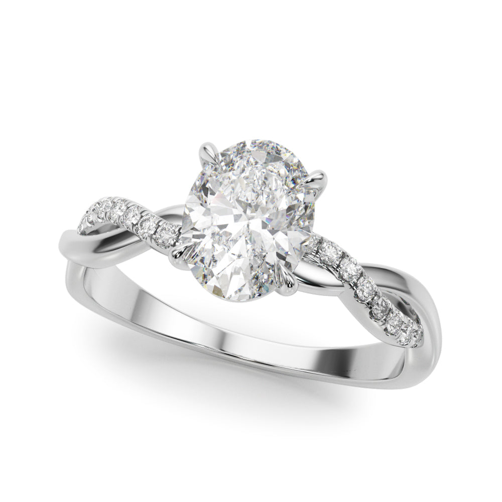 Engagement Rings Oval Center - TN51173-E