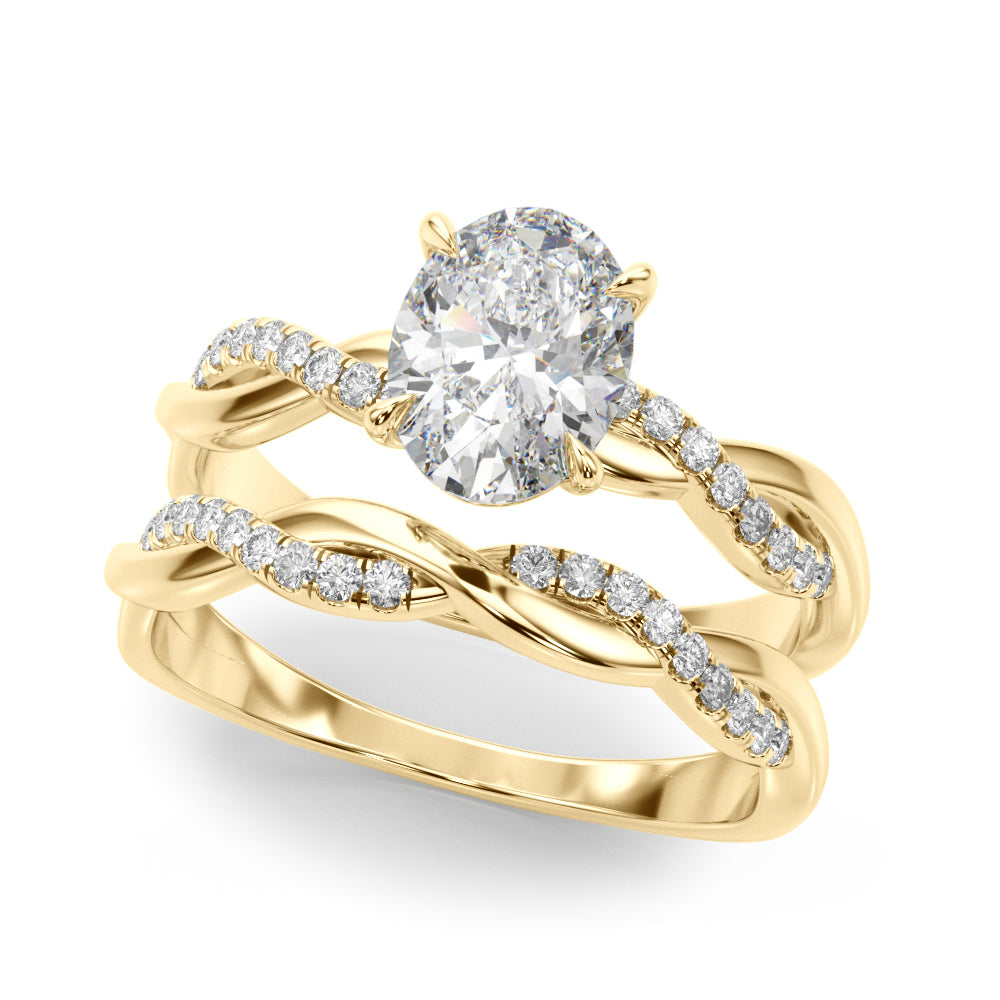 Engagement Rings Oval Center - TN51173-E