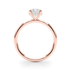 Hidden Halo Rd Engagement Ring - TN51210-E-13/4