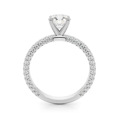 Pave Engagement Ring - TN51215-E