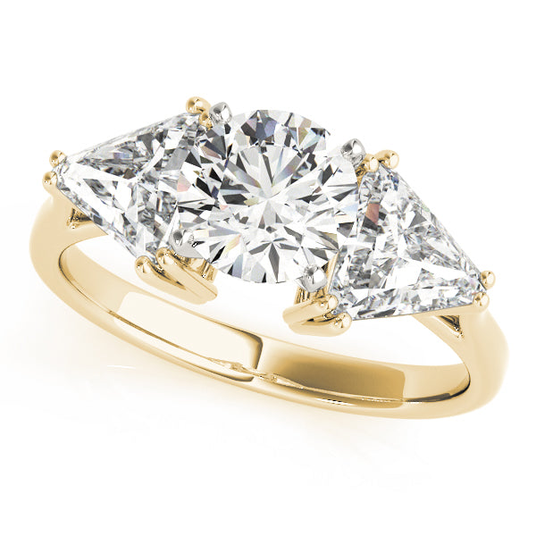 Engagement Rings 3 Stone Trillion - TN80360