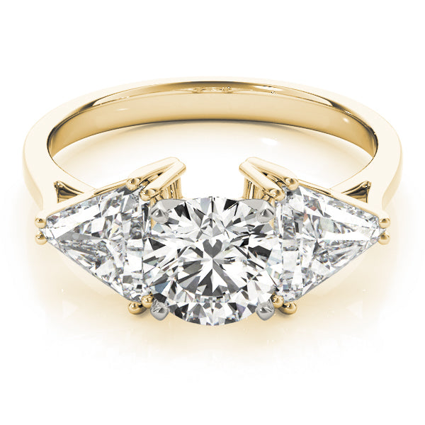 Engagement Rings 3 Stone Trillion - TN80360