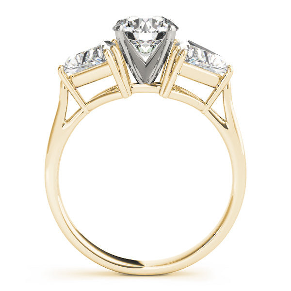 Engagement Rings 3 Stone Trillion - TN80360