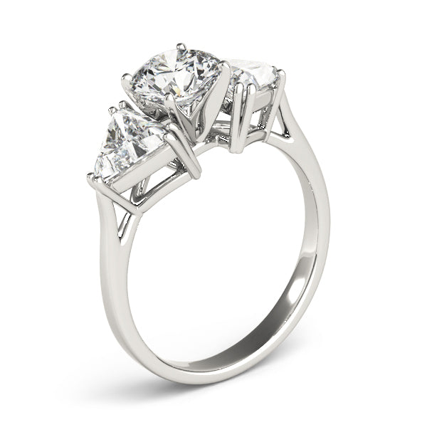 Engagement Rings 3 Stone Trillion - TN80360