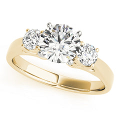 Engagement Rings 3 Stone Round - TN80767