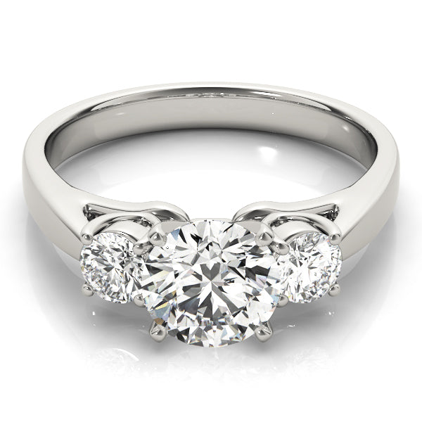 Engagement Rings 3 Stone Round - TN80767
