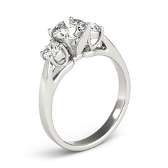 Engagement Rings 3 Stone Round - TN80767