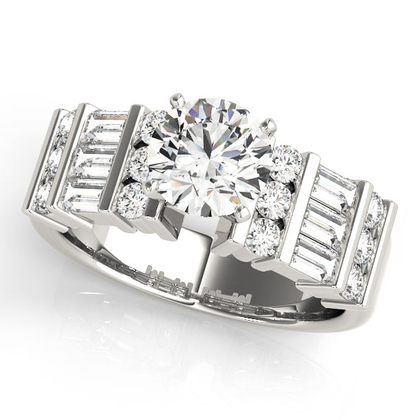 Engagement Rings Fancy Shape Baguette - TN81009