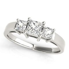 Engagement Rings 3 Stone Princess - TN81172