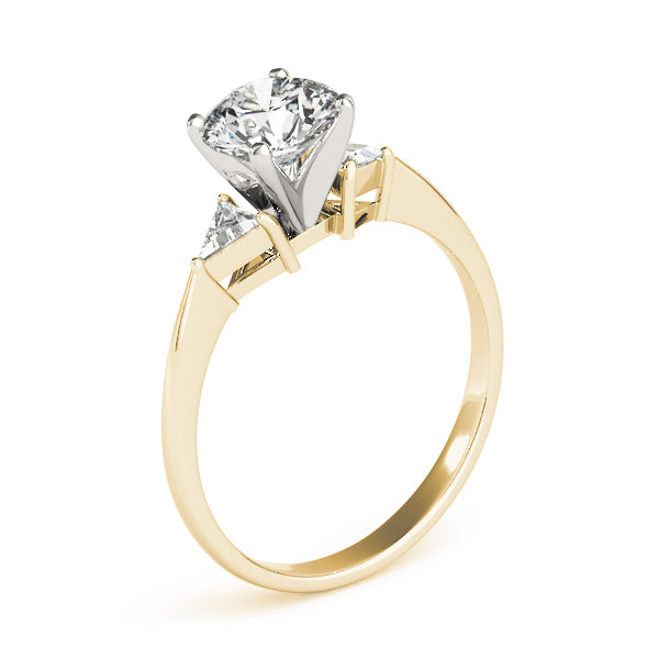 Engagement Rings 3 Stone Trillion - TN81590