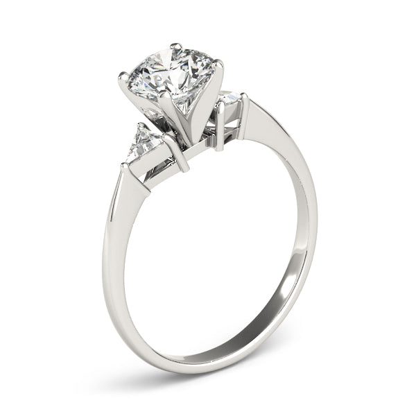 Engagement Rings 3 Stone Trillion - TN81590