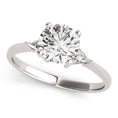 Engagement Rings 3 Stone Trillion - TN81590