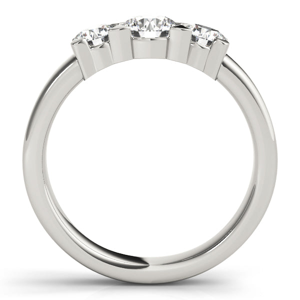 Engagement Rings 3 Stone Round - TN81755