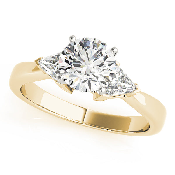 Engagement Rings 3 Stone Trillion - TN81785