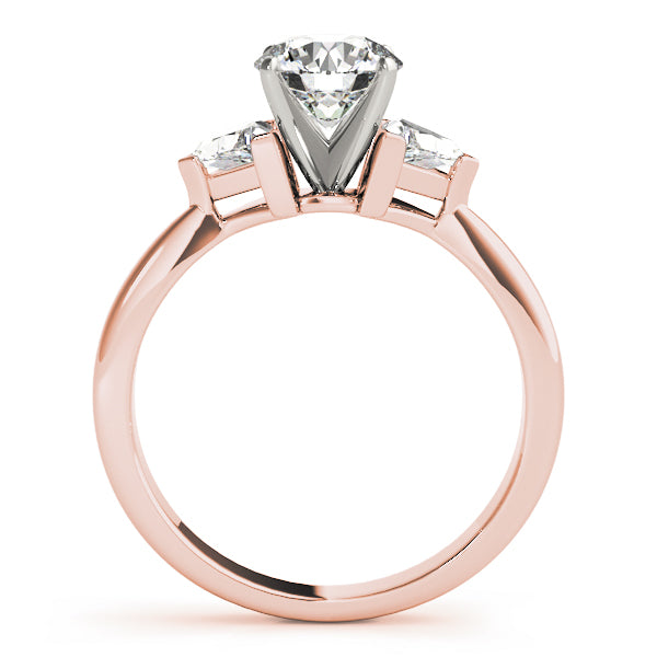 Engagement Rings 3 Stone Trillion - TN81785