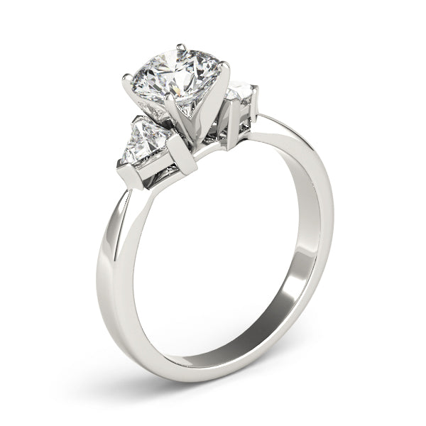 Engagement Rings 3 Stone Trillion - TN81785