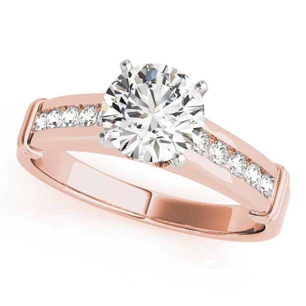 Engagement Rings Single Row Channel Set - TN81790