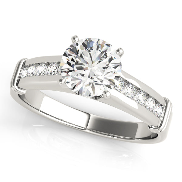 Engagement Rings Single Row Channel Set - TN81790