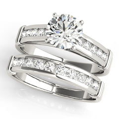 Engagement Rings Single Row Channel Set - TN81790