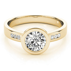 Engagement Rings Single Row Channel Set - TN81843