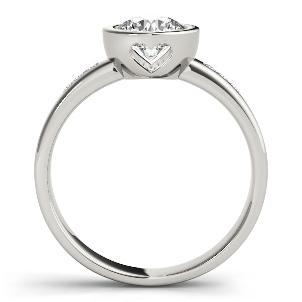 Engagement Rings Single Row Channel Set - TN81843