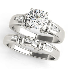 Engagement Rings Single Row Channel Set - TN81873