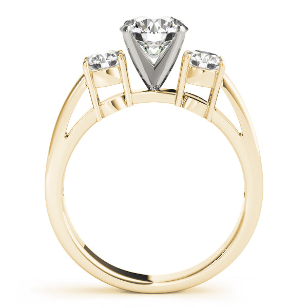 Engagement Rings 3 Stone Round - TN81882