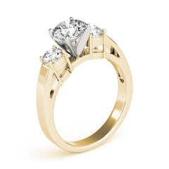 Engagement Rings 3 Stone Round - TN81882