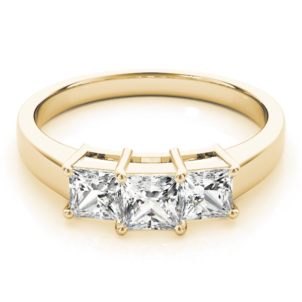 Engagement Rings 3 Stone Princess - TN81883