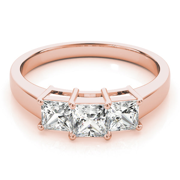 Engagement Rings 3 Stone Princess - TN81883