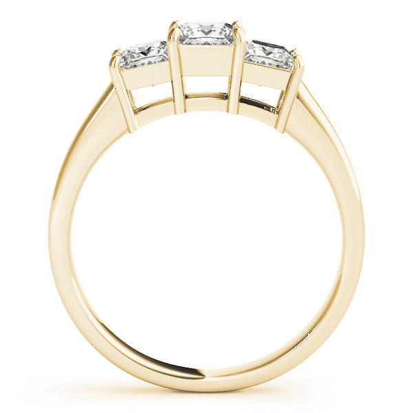 Engagement Rings 3 Stone Princess - TN81883