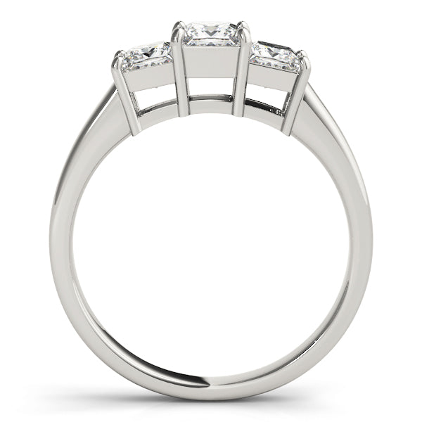 Engagement Rings 3 Stone Princess - TN81883