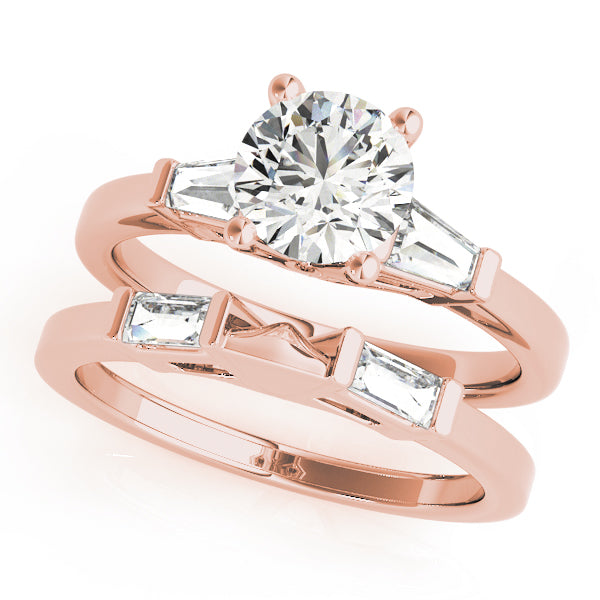 Engagement Rings Fancy Shape Baguette Remounts - TN81885