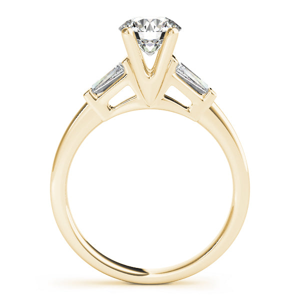 Engagement Rings Fancy Shape Baguette Remounts - TN81885