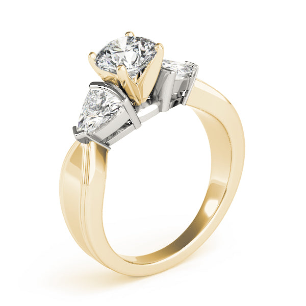 Engagement Rings 3 Stone Trillion - TN81933