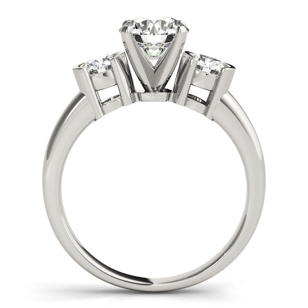 Engagement Rings 3 Stone Round - TN81934