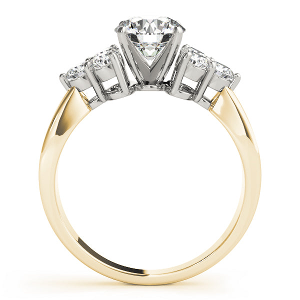 Engagement Rings Cluster Sides - TN81935