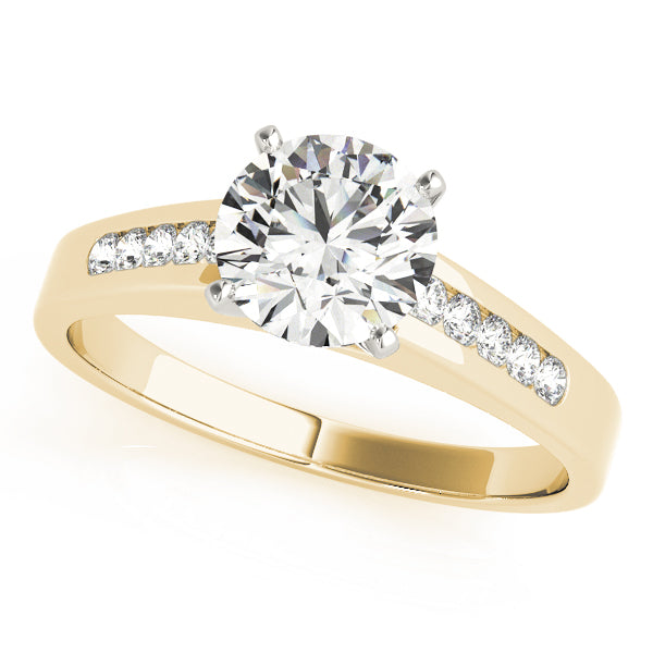 Engagement Rings Single Row Channel Set - TN81937