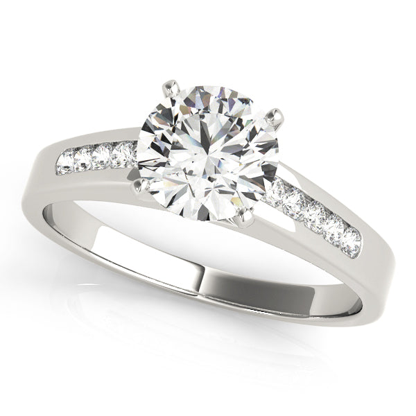 Engagement Rings Single Row Channel Set - TN81937