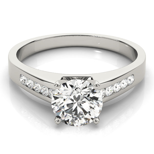 Engagement Rings Single Row Channel Set - TN81937