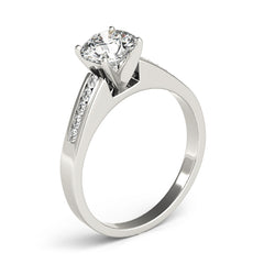 Engagement Rings Single Row Channel Set - TN81937