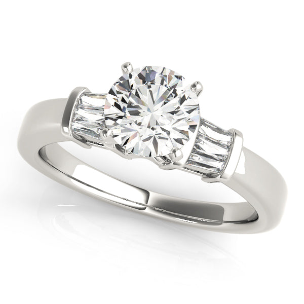 Engagement Rings Fancy Shape Baguette Remounts - TN81969