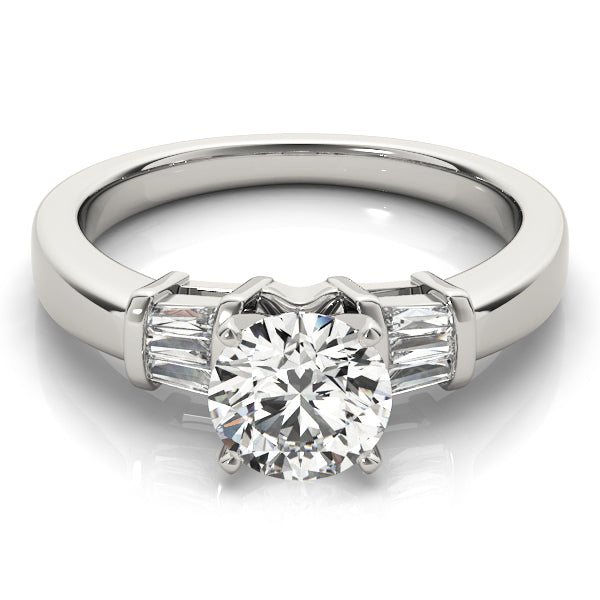 Engagement Rings Fancy Shape Baguette Remounts - TN81969