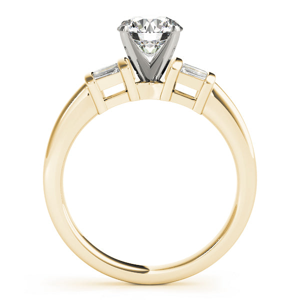 Engagement Rings Fancy Shape Baguette Remounts - TN81969