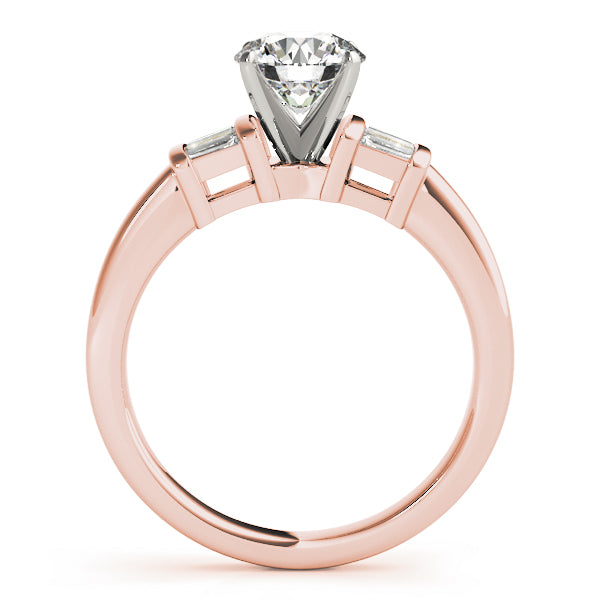 Engagement Rings Fancy Shape Baguette Remounts - TN81969